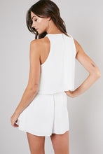 Load image into Gallery viewer, EMILY LAYER ME WHITE ROMPER