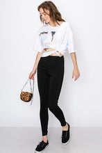 Load image into Gallery viewer, LOLA BLACK HIGH WAISTED LEGGING