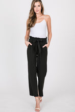 Load image into Gallery viewer, MANDY BELTED FLARE PANTS