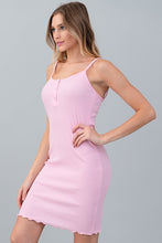 Load image into Gallery viewer, SARAH PINK RIBBED DRESS