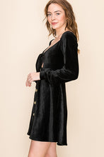 Load image into Gallery viewer, MARION BLACK DRESS