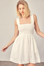 Load image into Gallery viewer, BILLY SMOCKED RUFFLE DETAIL DRESS