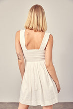 Load image into Gallery viewer, BILLY SMOCKED RUFFLE DETAIL DRESS