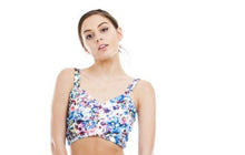 Load image into Gallery viewer, CALISSA CROSS OVER CROP TOP