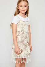 Load image into Gallery viewer, PENELOPE KIDS TIE DIE TAUPE DRESS