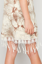 Load image into Gallery viewer, PENELOPE KIDS TIE DIE TAUPE DRESS