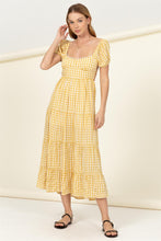 Load image into Gallery viewer, SARAH GINGHAM PRINT DRESS