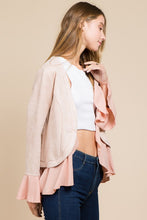 Load image into Gallery viewer, ELLA PINK RUFFLE JACKET