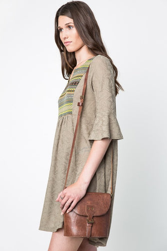FLORENCE OLIVE DRESS