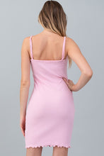 Load image into Gallery viewer, SARAH PINK RIBBED DRESS