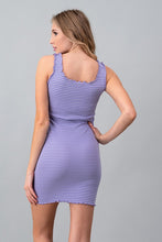 Load image into Gallery viewer, ADALYN LAVENDER STRIPE DRESS
