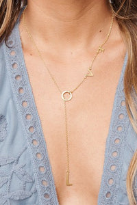 GOLD LOVE NECKLACE