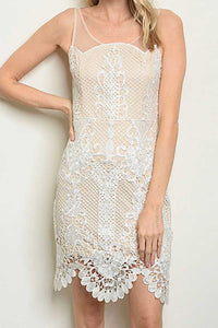 HANNAH IVORY LACE DRESS