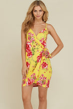 Load image into Gallery viewer, HARPER YELLOW FLORAL DRESS