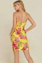 Load image into Gallery viewer, HARPER YELLOW FLORAL DRESS