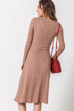 Load image into Gallery viewer, THELMA BROWN BUTTON DOWN DRESS