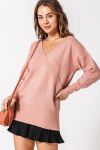 ANGEL DUSTY PINK SWEATER
