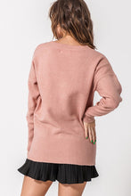 Load image into Gallery viewer, ANGEL DUSTY PINK SWEATER