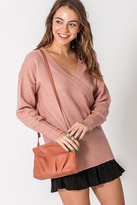 ANGEL DUSTY PINK SWEATER