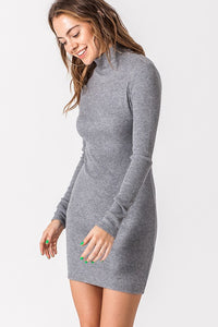 AMANDA RIBBED DRESS