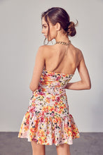 Load image into Gallery viewer, LACY TUBE FLORAL PRINT DRESS