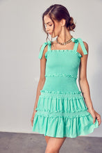 Load image into Gallery viewer, LORI SMOCKED DRESS
