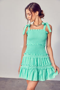 LORI SMOCKED DRESS