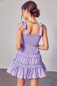 LORI SMOCKED DRESS