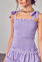 Load image into Gallery viewer, LORI SMOCKED DRESS