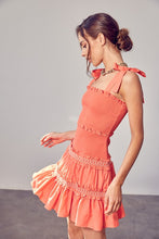 Load image into Gallery viewer, LORI SMOCKED DRESS