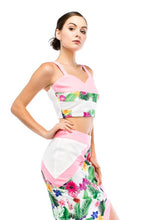 Load image into Gallery viewer, LUCA FLORAL CROP TOP &amp; SKIRT SET