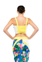 Load image into Gallery viewer, LUCA FLORAL CROP TOP &amp; SKIRT SET