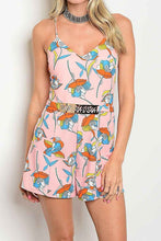 Load image into Gallery viewer, ISLA PINK FLORAL ROMPER
