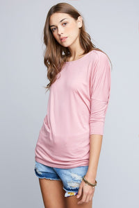 AMBER DUSTY PINK TOP