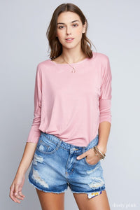 AMBER DUSTY PINK TOP