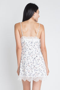 ASHLEY IVORY FLOWER & LACE DRESS
