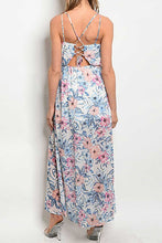 Load image into Gallery viewer, BRAELYN OFF WHITE FLORAL MAXI DRESS