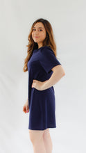 Load image into Gallery viewer, OLIVIA SHIFT ON TO ME NAVY BLUE DRESS